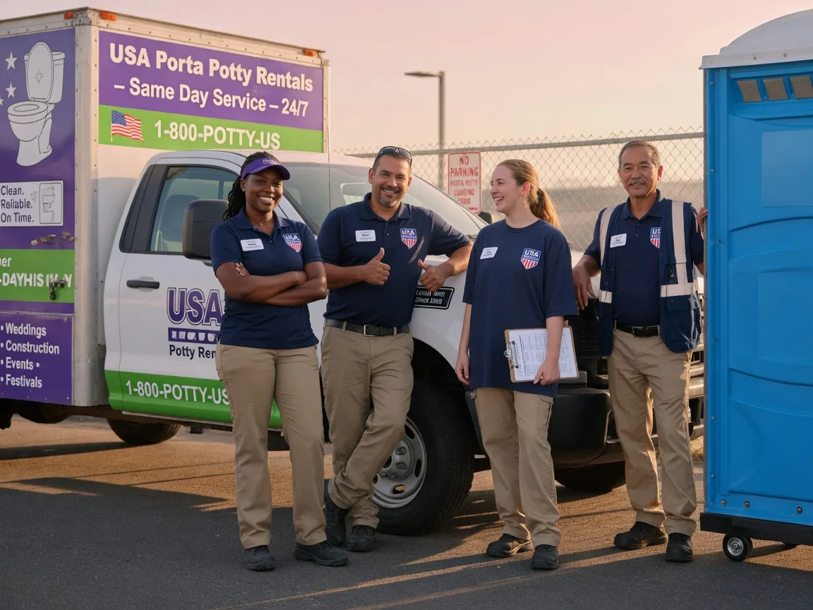 Porta Potty Rental company in Hooper, UT